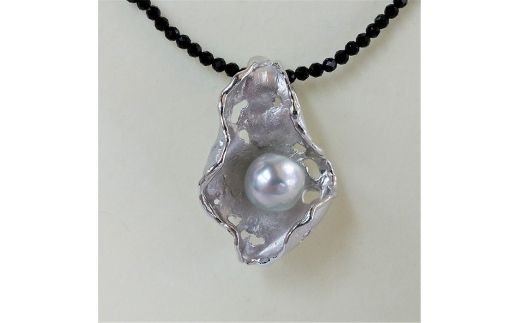 20-53伊勢志摩あこや本真珠ペンダント・ナチュラルバロック(NB02)