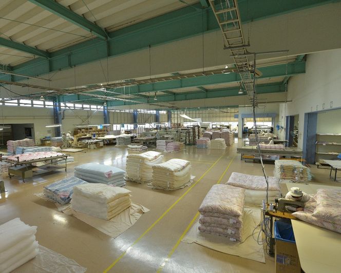 立体キルト羽毛ふとん　ローラ　【ピンク色】 322032_AG013VC01