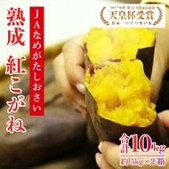 【行方かんしょ】『天皇杯受賞』JA「紅こがね」さつまいも約10kg(AE-107)