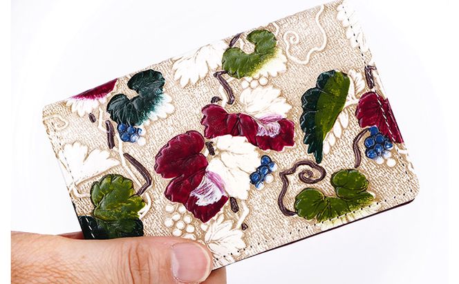 パスケース 野葡萄 文庫屋大関 名刺入れ カードホルダー 名刺ケース 名刺ホルダー カード入れ 定期入れ 定期ケース 雑貨 生活雑貨 小物 革小物 革製品 本革 日用品 民芸品 工芸品 東京 東京都 墨田区