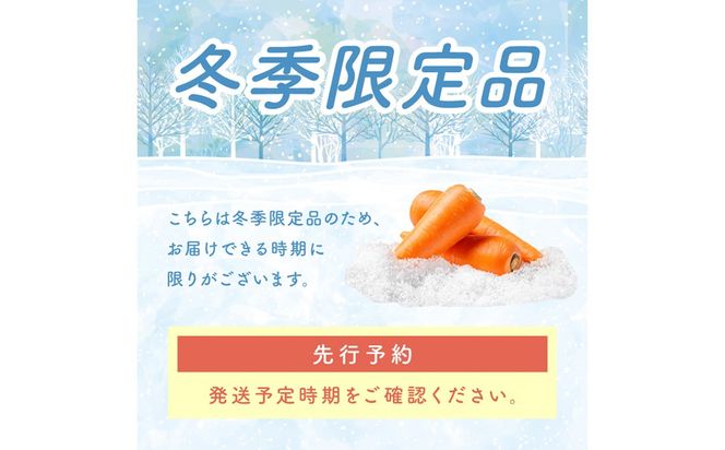 【先行予約（2026年12月上旬～順次発送）】＜てんとうむしばたけ＞有機にんじん5kg　BR00082