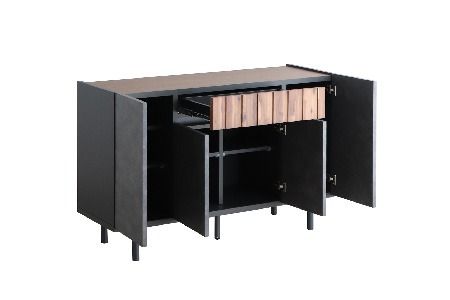 【東馬家具】クリート SB 120 CL【美しさ モダン 空間作り ワンランク上 贅沢 アカシア材 コンクリート調 完成品 脚のみ取付】(H060620)