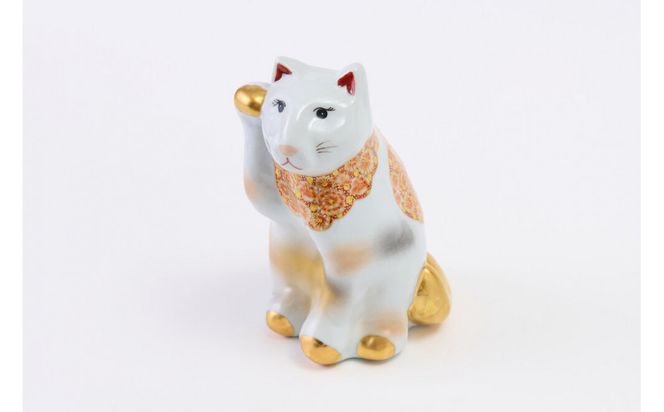 6号招き猫　金襴手 172111_CY19010