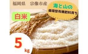 循環型有機肥料で育った白米 【1】ゆめつくし【2】ぴかまる 5kg【アグリCATS】_AS1589-00