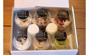ソフトサーブ　詰め合わせセット（8個入り） ソフトクリーム ミルク カフェラテ 抹茶 キャラメルナッツ チョコトッピング ミックスベリー 岐阜県 池田町