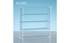 アクリルコレクションケースEタイプ　W45cm×D16cm×H45cm　川崎市自社工場一貫生産品　１台【無色透明】 141305_MH12VC01