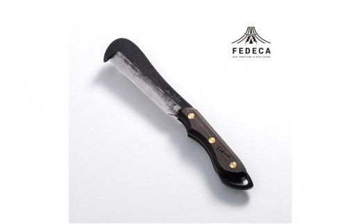 【FEDECA】鍛造バトニング鉈 プレーン黒檀 001228