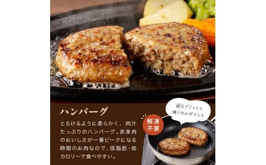 十勝若牛のローストビーフ・ハンバーグセット_S003-0025