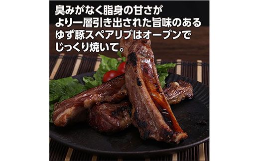 【CF-R7hbk】NIN006　なはりゆず豚ヒレ＆スペアリブセット - スペアリブ 豚ヒレ ヒレカツ 一口サイズ 豚 豚肉 国産 詰め合わせ セット 冷凍 料理 おうちごはん 個包装 14000円 高知県産 高知