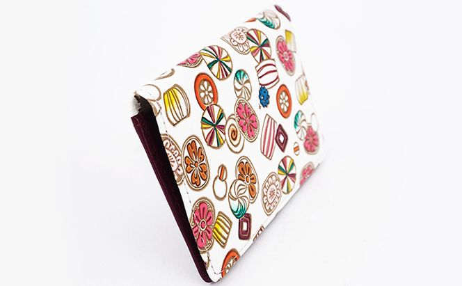 パスカードホルダー 飴 文庫屋大関 名刺入れ パスケース カードホルダー 定期入れ 革製品 革小物 大容量 ファッション小物 定期券入れ Suica入れ スイカケース パスモケース 日用品 雑貨 東京 東京都 墨田区