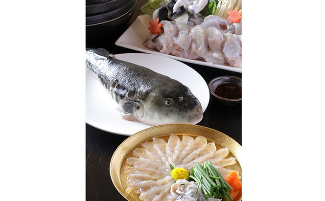 呵呵三年とらふぐコース　お食事券（2名様用） チケット 