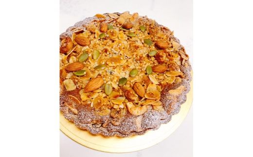 創業1860年　おかしの越後屋　塩キャラメル木の実タルトプレミアム(6号) [おかしの越後屋 宮城県 加美町 44581396] タルト 塩キャラメル 木の実 洋菓子 冷凍