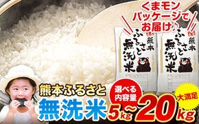 無洗米 早期先行予約受付中 訳あり 家庭用 熊本ふるさと 無洗 米 選べる内容量 5kg 10kg 12kg 15kg 18kg 20kg 無洗米 米 コメ 熊本県産《10月-11月より出荷予定》 洗わず コロナ おうちご飯 お米 おこめ 送料無料 熊本 御船 ライス SDGs ふるさと無洗米---mf_mmsn_af11_24_10000_5kg---