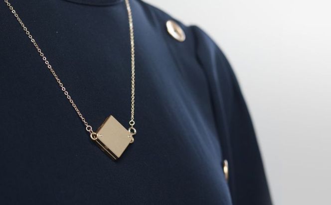 ネックレス モダン×北斎×金型の3wayネックレス【KASANE】 アクセサリー 北斎模様 モダン 装身具 江戸文化 裏勝り アルミ アルマイト 耐久性 耐食性 耐摩耗性 普段使い 墨田区 東京都