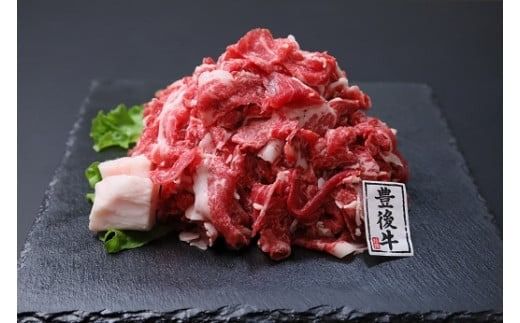 牛肉切り落とし (335g×2P)計670g おおいた豊後牛 おまかせ切り落とし 黒毛和牛 和牛 九州 国産 [C-194] 