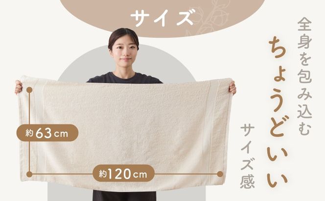 015B625 ナチュラル バスタオル 3枚セット【ホテル仕様 上質 厚手 吸水性 泉州タオル たおる ギフト 国産】