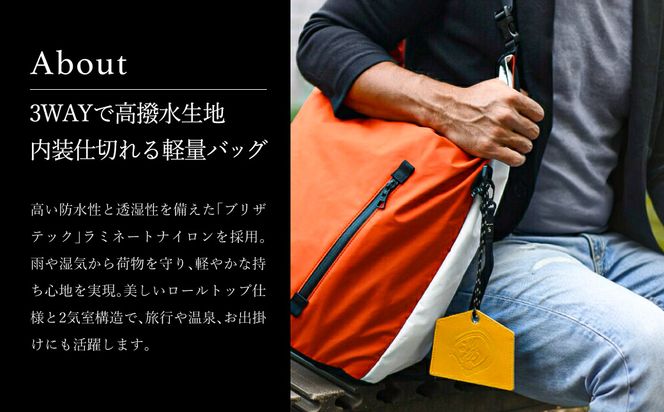 豊岡鞄　YUMEGURI BAG S オレンジ 43441K