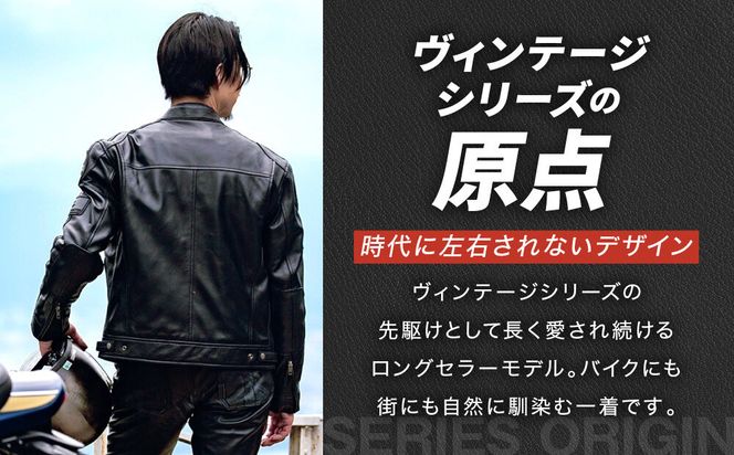 【デグナー】シープレザージャケット[13WJ-1C] Lサイズ｜京都 バイクギア 人気ブランド ジャケット バイク［ ブラック ヴィンテージデザイン ワッペン 羊革 シープレザー プロテクター 安全性 柔らかい フィット感 疲れにくい ツーリング シック ライダー バイカー おしゃれ かっこいい 人気 おすすめ 送料無料 ふるさと納税 ］ 261009_A-JR189VC02