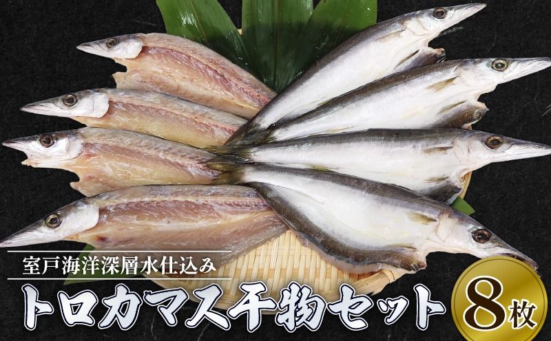 脂乗り抜群 トロカマス 干物 8枚 室戸海洋深層水仕込み | 国産魚 高知県室戸市 いずま海産 創業50年 魚介 海鮮 惣菜 冷凍 ギフト BBQ おかず 酒の肴 送料無料