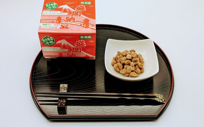 花巻産 盛岡納豆毎朝セット （3パック×10個） 大内商店 【2368】