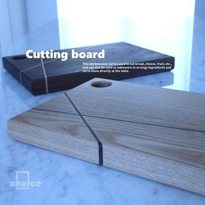 木製 カッティングボード まな板 (天然木 タモ) キッチン用品