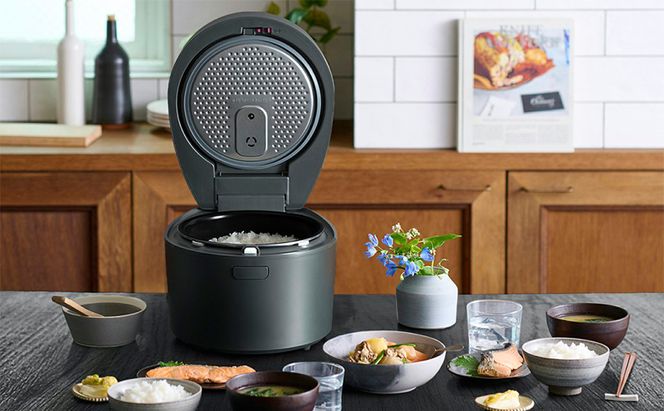 炊飯器 IHジャー炊飯器 銘柄炊き 3合 RC-IL30-HA アッシュ アイリスオーヤマ 時短 キッチン用品 調理家電 
