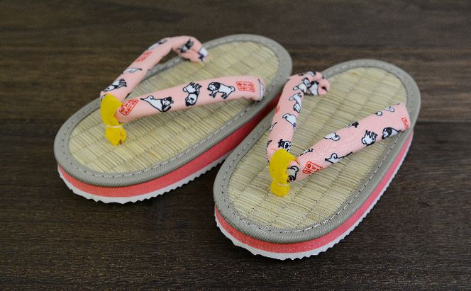 雪丸草履 子ども用 ピンク ファッション 靴 シューズ 