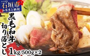 石垣島産経産黒毛和牛 1頭切り落とし 1kg