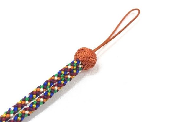 組紐超ロングストラップ丸組４ hrkz0012-4