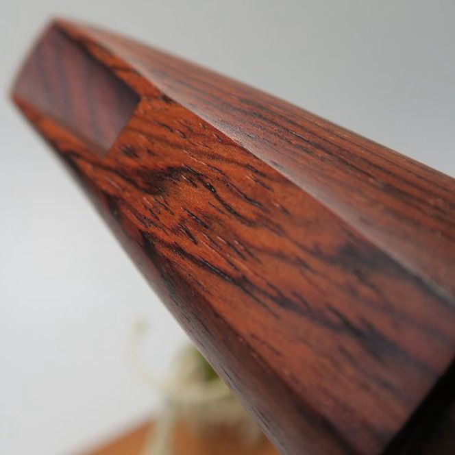 木製マウスピース（クラリネット ベーム式） ローズウッド ［195S06］ 木製マウスピース クラリネット ベーム式 木製 木材 マウスピース 音の輪郭 ハッキリ 鳴性が高い 表面が美しい 強度が高い 温か味 サウンド クラシック JAZZ 製品保証 愛知県 小牧市 送料無料