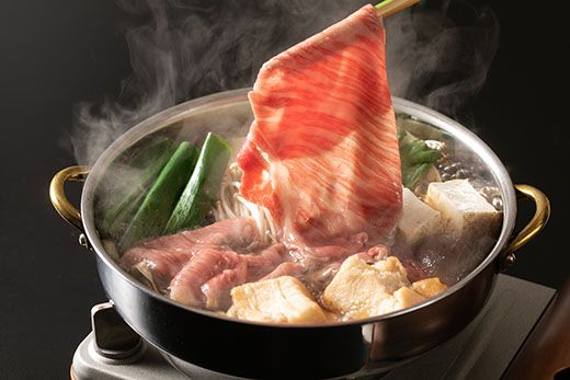 極上近江牛すき焼セット【２～３人前】【E025W】