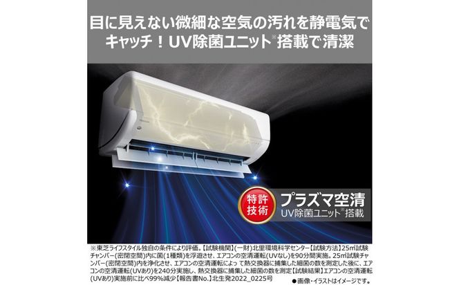 東芝　エアコン【標準設置費込み】フラッグシップモデル　12畳　RAS-V361DR(W) 141305_KV213