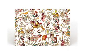 【文庫屋大関】パーソナルホルダー　ピエロ＜マチネ＞【皮革工芸品】 民芸品 雑貨 日用品 文房具 革小物 革製品 ファイル ケース 