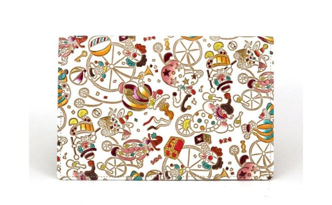 【文庫屋大関】パーソナルホルダー　ピエロ＜マチネ＞【皮革工芸品】 民芸品 雑貨 日用品 文房具 革小物 革製品 ファイル ケース 