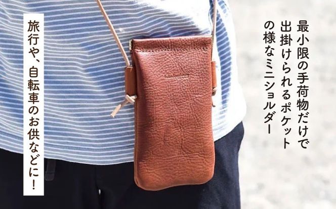 口金 の ショルダー バッグ Sサイズ 糸島市 / LADIES＆GENTLEMEN [ADK046] レザー 革 革製品 鞄 カバン バッグ バック レディース