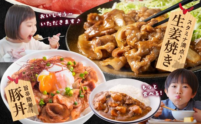 国産豚肉切り落とし4kgセット_MJ-3650