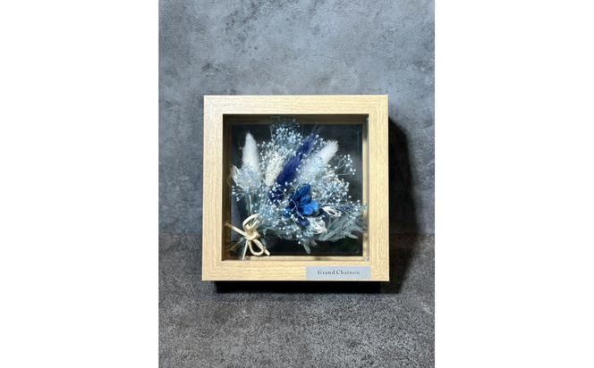 フレームフラワー（カードル）【ブルー】 322032_GC002VC01