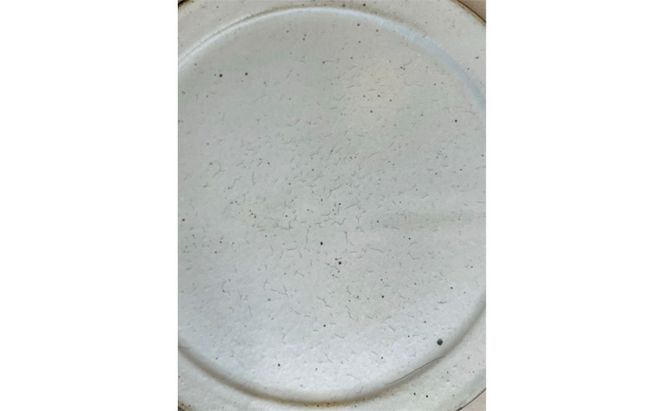 粉引リムプレート20Φ　2枚組 皿 食器 雑貨 日用品 