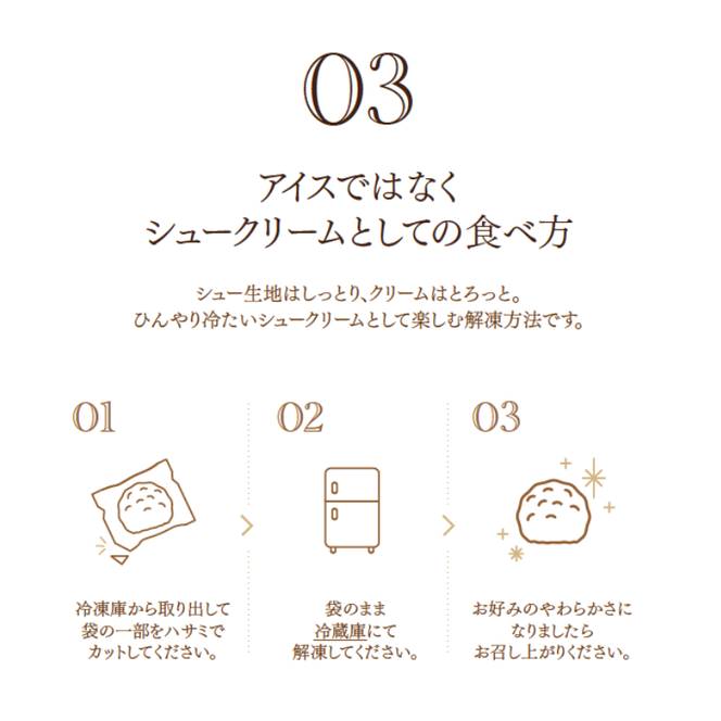 【冷凍】シュークイーン 7個　地元で大人気の シュークリーム をいつでも食べられるよう改良 注文後製造 お菓子 個包装 スイーツ 洋菓子 小分け お取り寄せ ギフト 贈答 お中元 お歳暮 冷凍 送料無料 秋田県 にかほ市 【小池菓子舗】