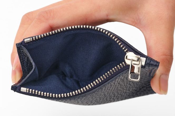 SOMES 二つ折り財布 （ネイビー）GL-10 [ソメスサドル 北海道 砂川市 12260817-a] ソメス 財布 メンズ レディース 二つ折り 二つ折 2つ折り 本革 革 革製品 レザー ウォレット サイフ さいふ somes saddle