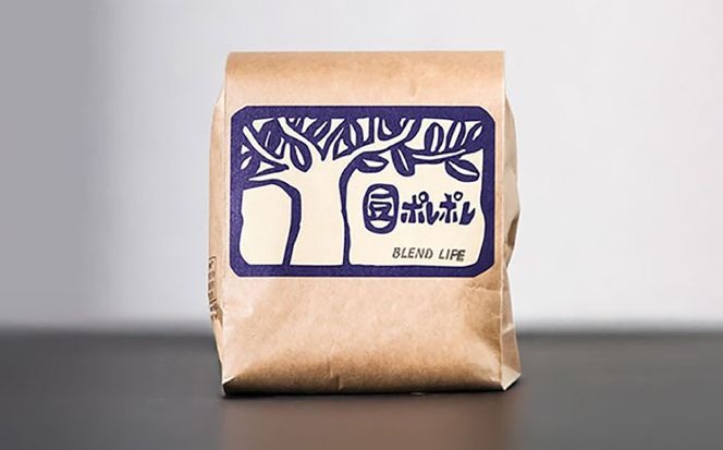 【全3回定期便】【豆のまま】豆ポレポレオリジナルブレンド ブレンドライフ 150g コーヒー豆 珈琲豆 ブレンド ギフト 沖縄市 / 豆ポレポレ[BCAW013]