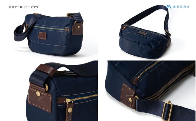 【藤巻百貨店】ダントツ撥水(R) ナイロンショルダーバッグ(グレー) Folna 藤巻限定モデル 鞄 ショルダー バック 手提げ ファッション