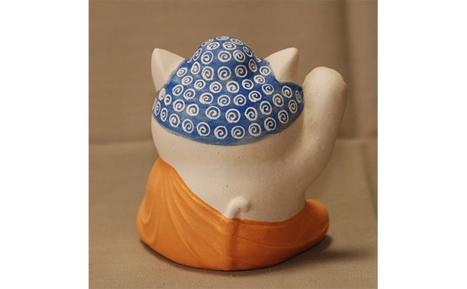 招き猫　ルシャニャ　小 インテリア 工芸品 