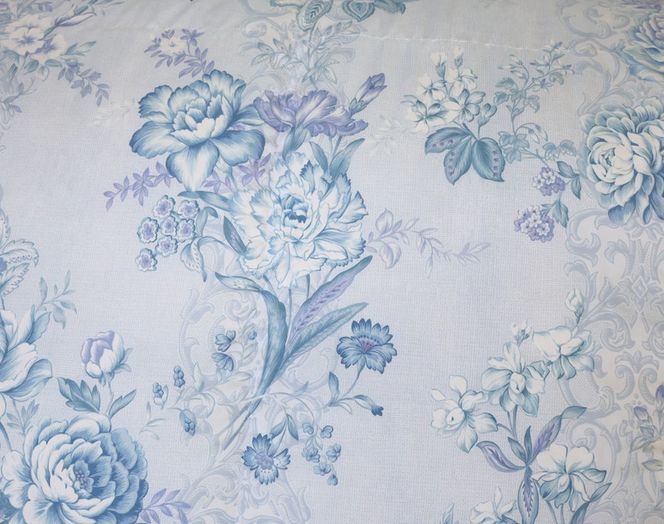 立体キルト羽毛ふとん　ローラ　ブルー色 322032_AG013VC02