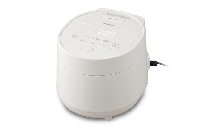 ジャー炊飯器 3合 RC-MGB30-W ホワイト 炊飯器 3合 一人暮らし用 3合炊き アイリスオーヤマ マイコン おしゃれ 銘柄炊き 50種 自動調理 30種 低温 ヘルシーメニュー 早炊き 低糖質 食物繊維 冷凍ごはん 炊飯ジャー