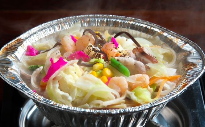 簡単調理！ 本格派　長崎ちゃんぽん 1食 / ちゃんぽん チャンポン 長崎ちゃんぽん 乾麺 / 南島原市 / はなぶさ[SCN162]