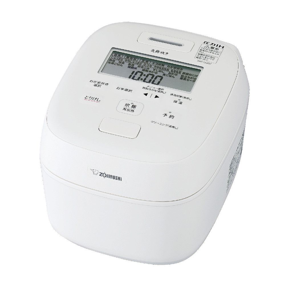 象印 圧力IH炊飯ジャー ( 炊飯器 ) 「 炎舞炊き 」( 4合炊き )NWUU07-WZ 白 272183_AK61