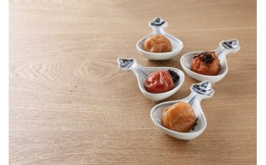 紀州南高梅 梅干し４種類セット計2kg（500g×4箱）[大玉]３Ｌサイズ うめぼし 和歌山産 (化粧箱入)/紀伊国屋文左衛門本舗【kztb286A】