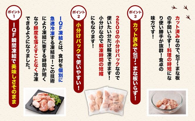 ＜鶏もも・むねセット 各250g×14パック 計7.0kg＞翌月末迄に順次出荷 【c1471_kf】 鶏肉 お肉 モモ肉 ムネ肉 小分けパック 冷凍