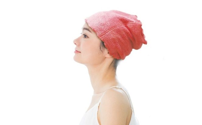 エアーかおる プチターバン( ローズ )&ヘアーバンド( グレー )セット プチターバン ヘアーバンド ネックタオル 吸水力 吸水 ドライヤー時短 セット スーパーゼロ